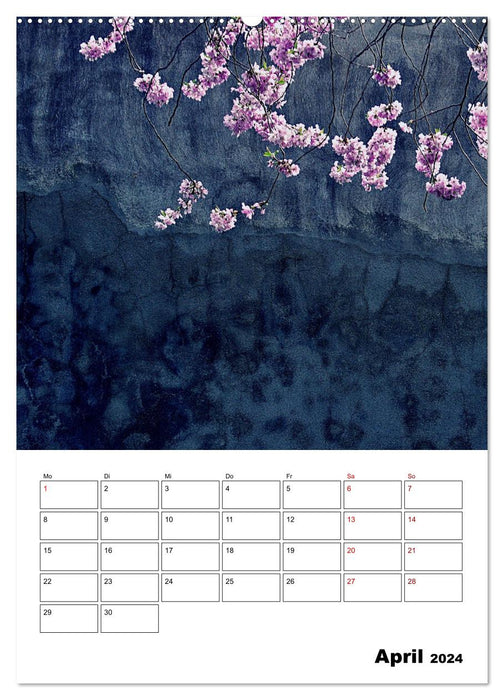 Wallflowers - Poetry in everyday life as a monthly planner (CALVENDO wall calendar 2024) 