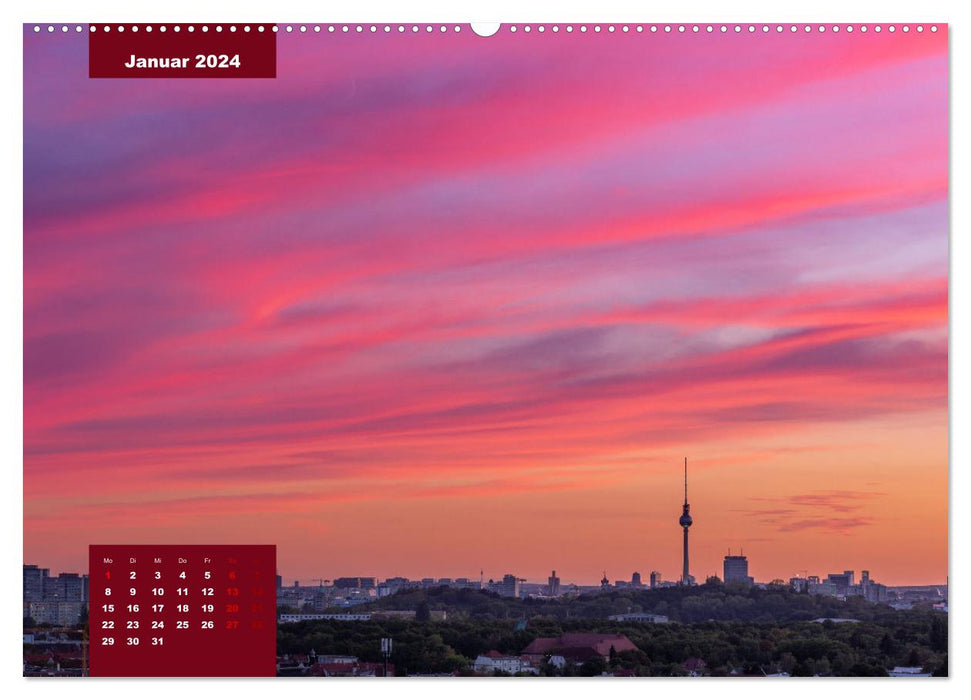 Berliner Himmel (CALVENDO Premium Wandkalender 2024)