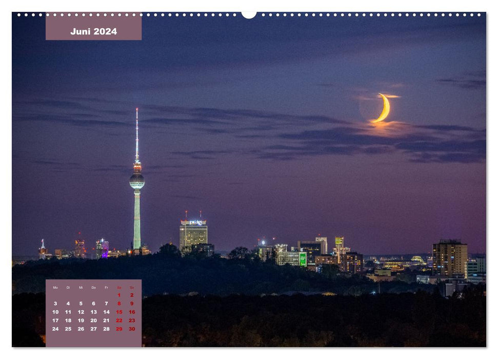 Berliner Himmel (CALVENDO Premium Wandkalender 2024)