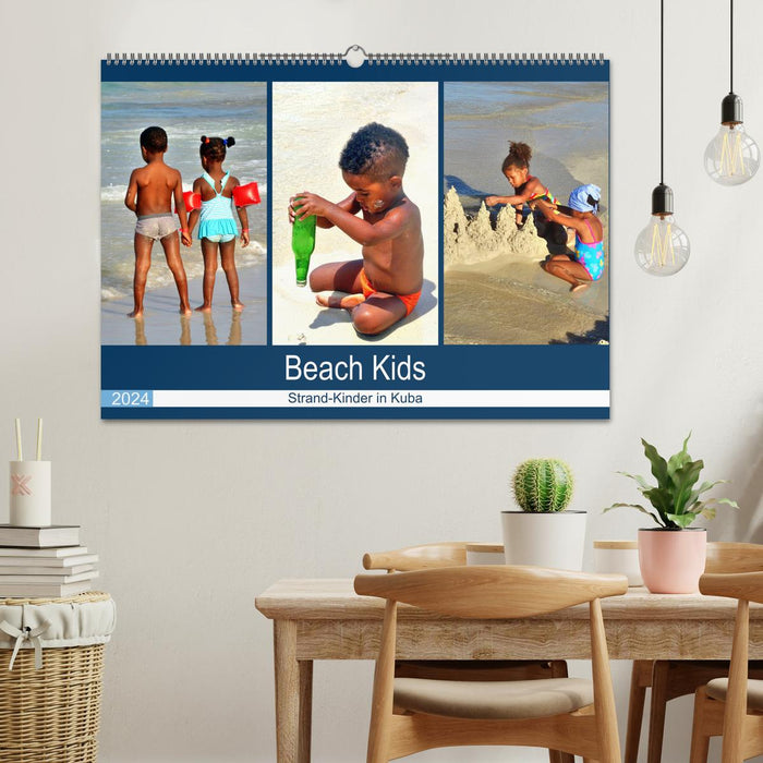 Beach Kids - Strand-Kinder in Kuba (CALVENDO Wandkalender 2024)