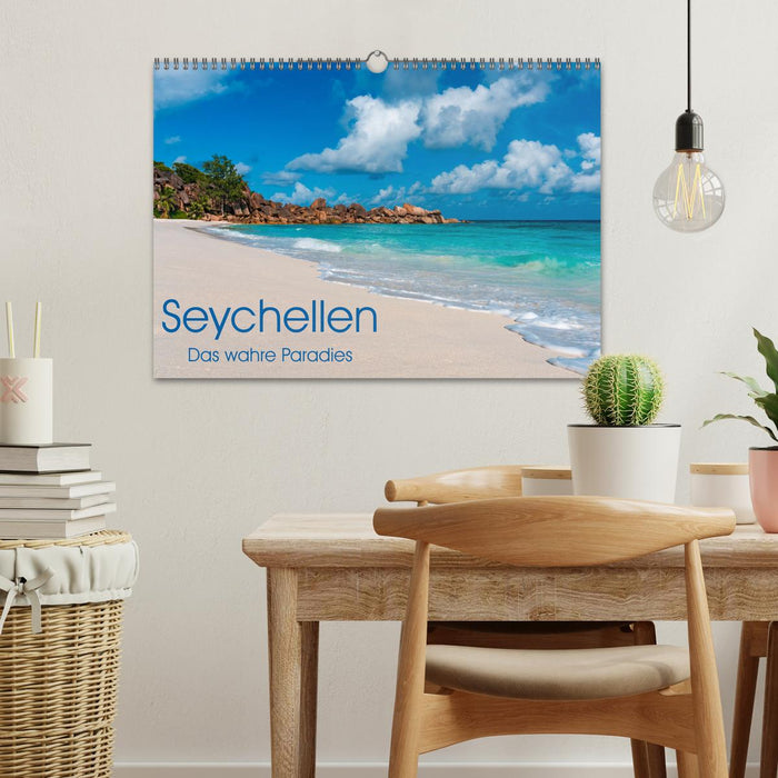 Seychellen - Das wahre Paradies (CALVENDO Wandkalender 2024)