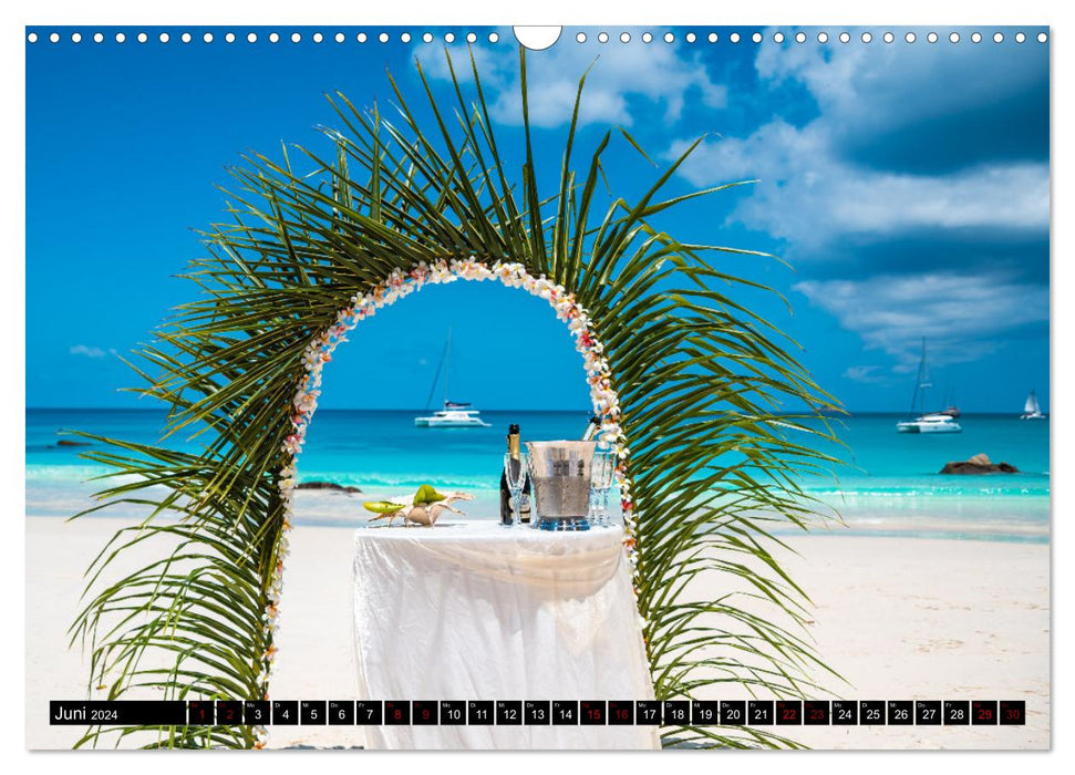 Seychellen - Das wahre Paradies (CALVENDO Wandkalender 2024)