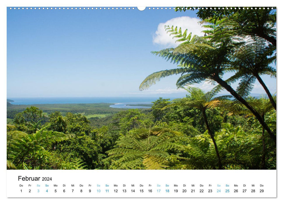 Australien - Down Under - Ostküste (CALVENDO Premium Wandkalender 2024)