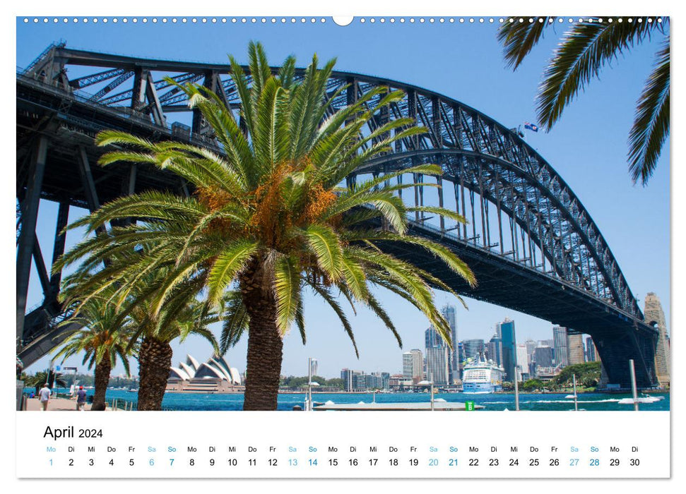 Australie - Down Under - Côte Est (Calvendo Premium Wall Calendar 2024) 