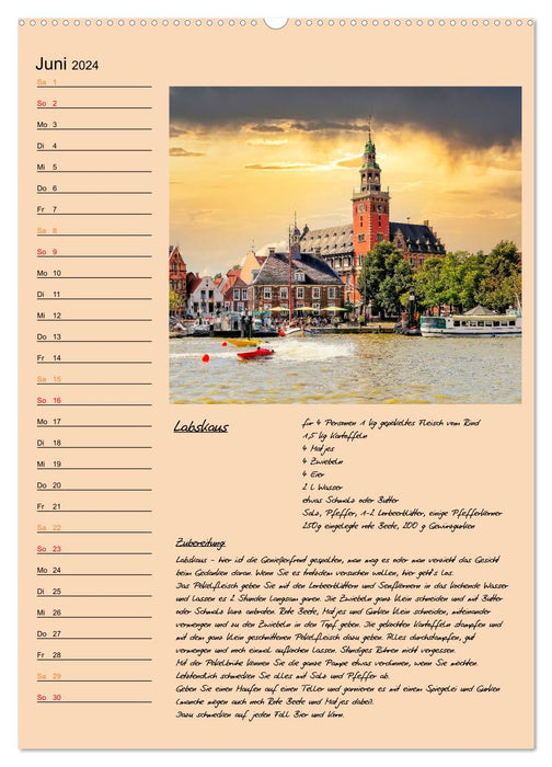 Ostfriesland - Appetit auf mehr (CALVENDO Premium Wandkalender 2024)