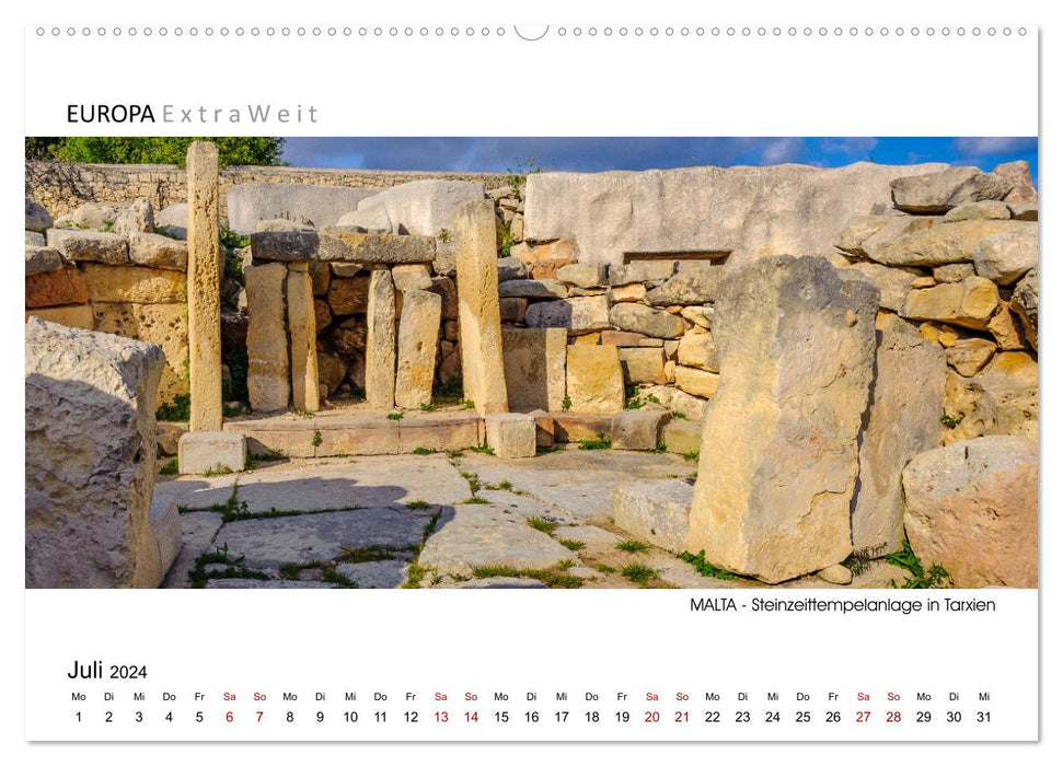 IMPRESSIONS MALTES – Images panoramiques (Calvendo Premium Wall Calendar 2024) 