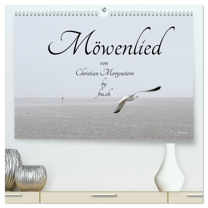 Seagull Song de Christian Morgenstern par fru.ch (Calendrier mural CALVENDO Premium 2024) 