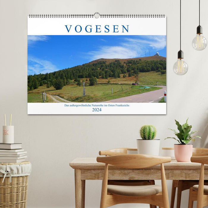 Vogesen - Das außergewöhnliche Naturerbe im Osten Frankreichs (CALVENDO Wandkalender 2024)