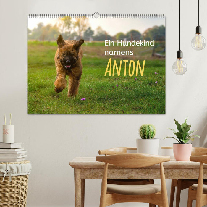 Ein Hundekind namens Anton (CALVENDO Wandkalender 2024)