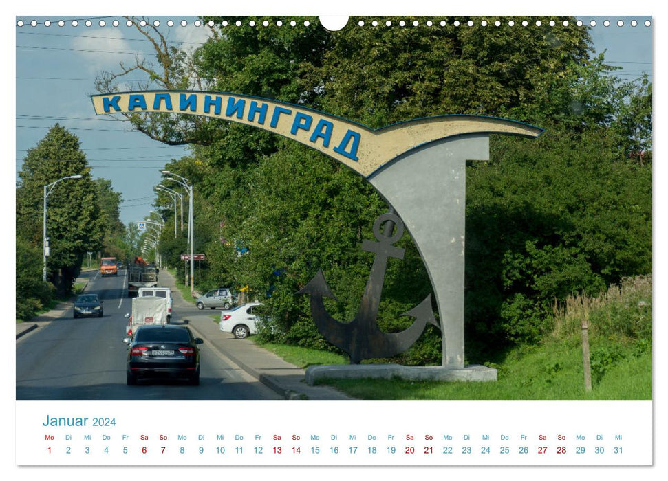 Kaliningrad - Königsberg (CALVENDO Wandkalender 2024)