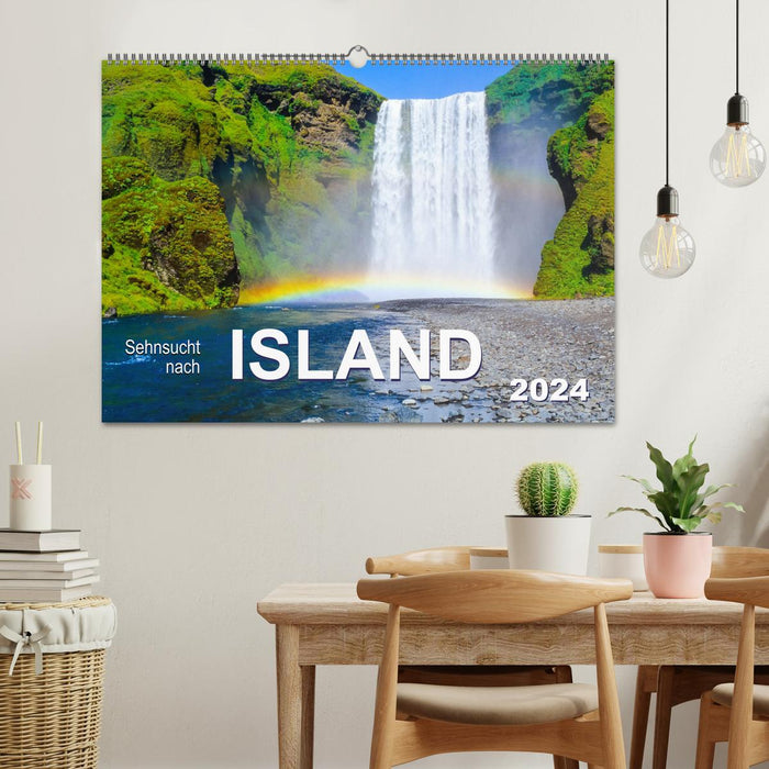 Sehnsucht nach Island (CALVENDO Wandkalender 2024)