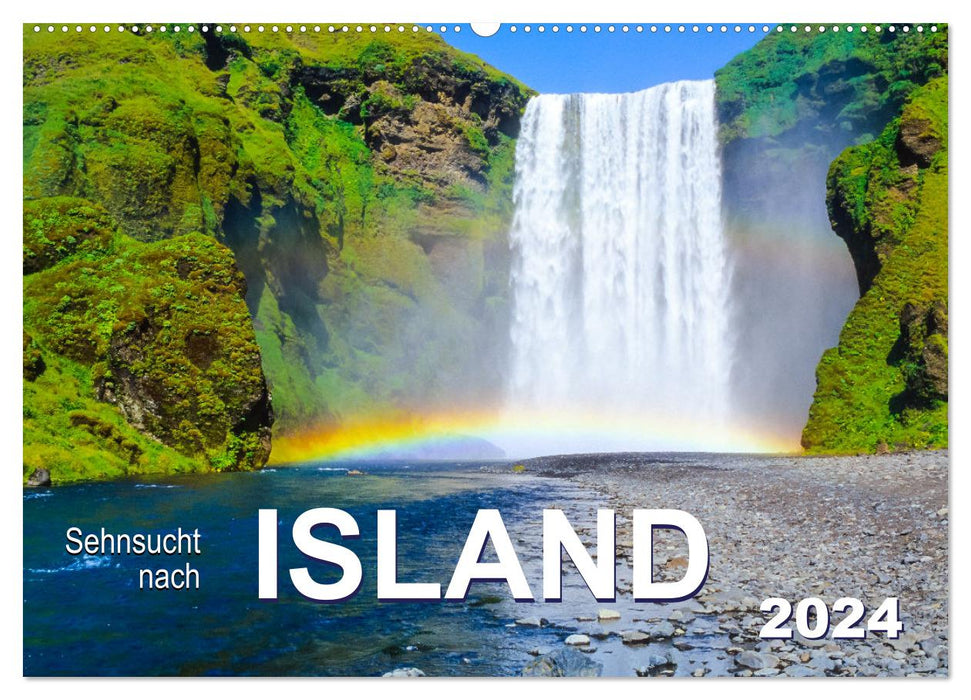 Sehnsucht nach Island (CALVENDO Wandkalender 2024)
