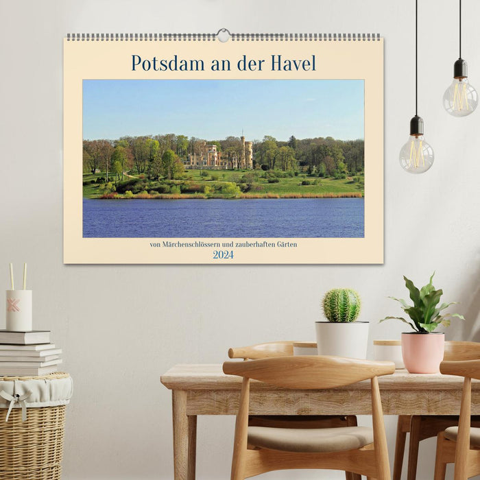 Potsdam an der Havel (CALVENDO Wandkalender 2024)
