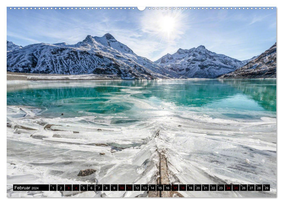 Alpes - Suisse et Vorarlberg (Calendrier mural CALVENDO 2024) 