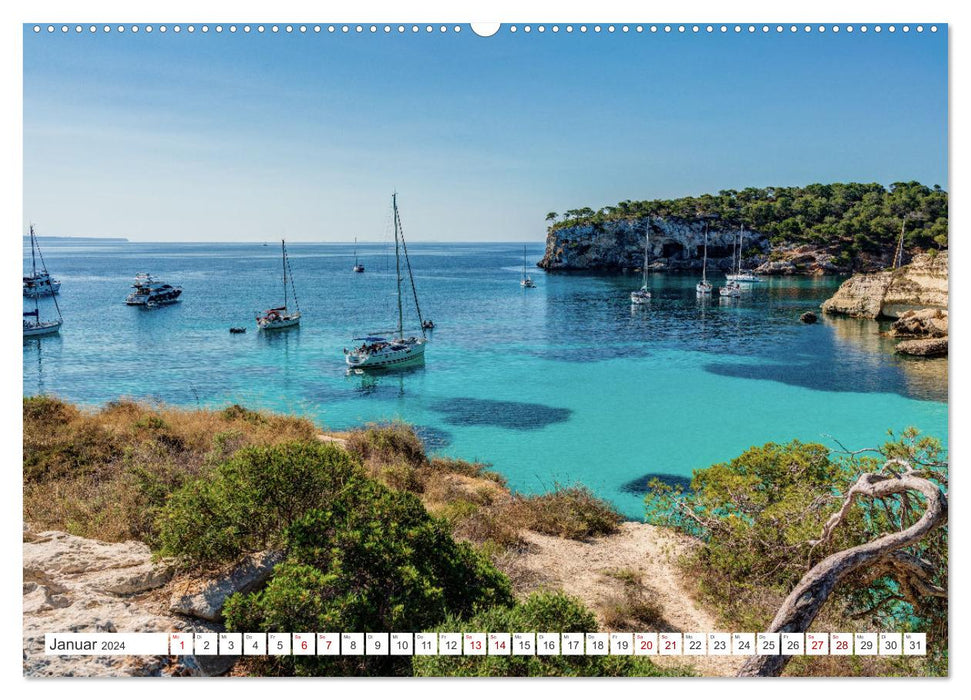Mallorca - In Liebe zu der Insel (CALVENDO Wandkalender 2024)
