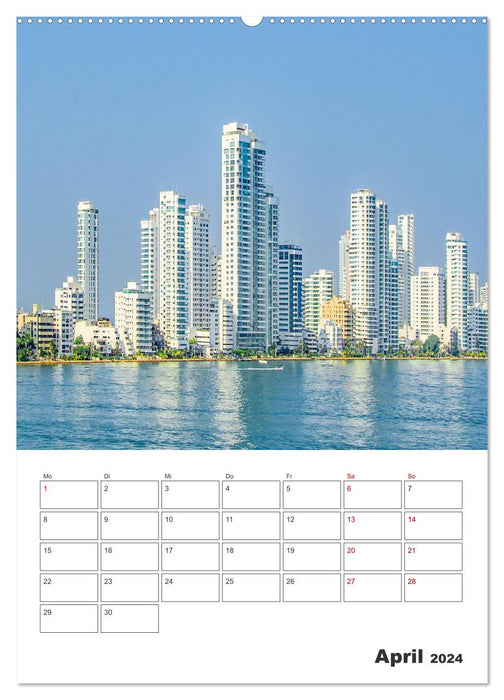 Reise durch Mittelamerika - Urlaubsplaner (CALVENDO Wandkalender 2024)