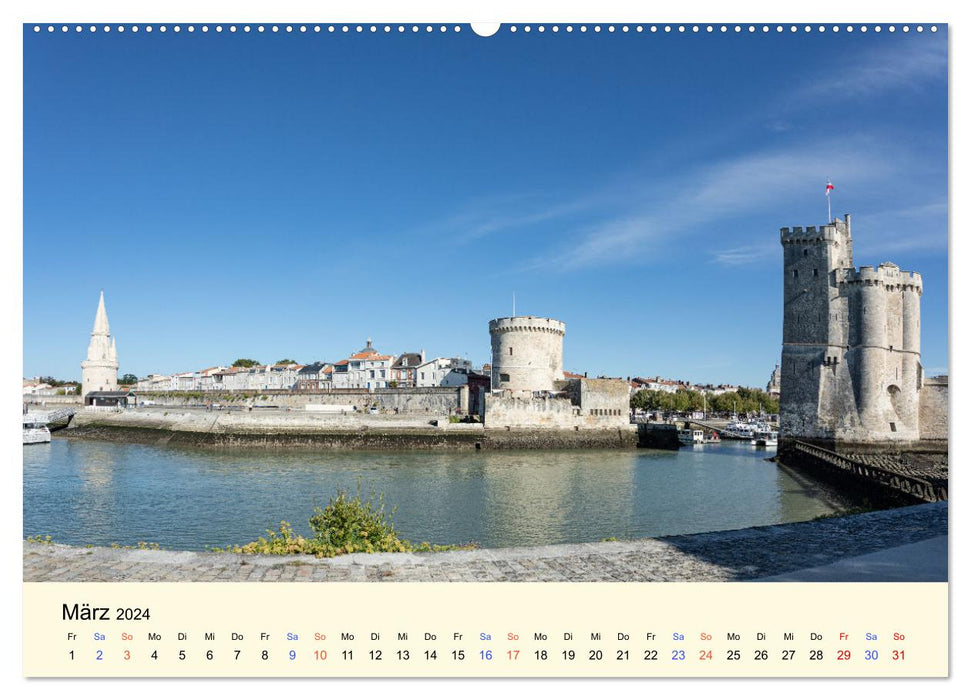 Charente-Maritime Ein Ausflug in den sonnigen Südwesten Frankreichs (CALVENDO Premium Wandkalender 2024)
