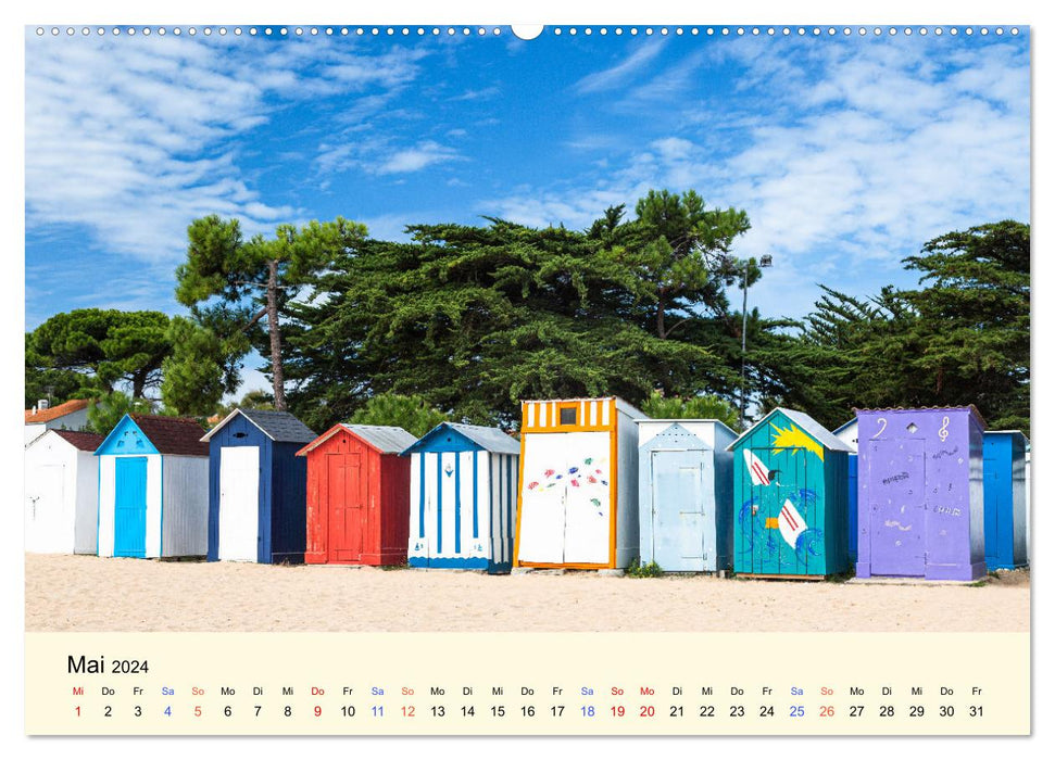Charente-Maritime Ein Ausflug in den sonnigen Südwesten Frankreichs (CALVENDO Premium Wandkalender 2024)
