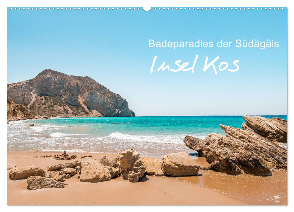 Insel Kos - Badeparadies der Südägäis (CALVENDO Wandkalender 2024)
