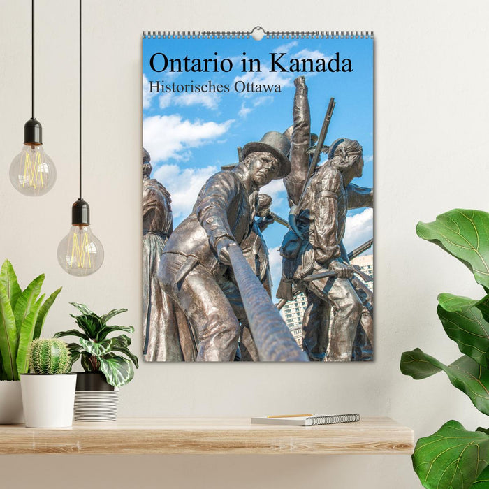 Ontario in Kanada - Historisches Ottawa (CALVENDO Wandkalender 2024)