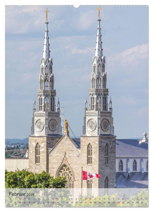 Ontario in Kanada - Historisches Ottawa (CALVENDO Wandkalender 2024)