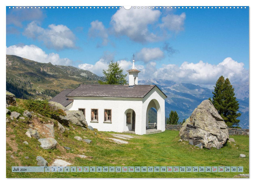 Kulturerbe von Nendaz (CALVENDO Premium Wandkalender 2024)