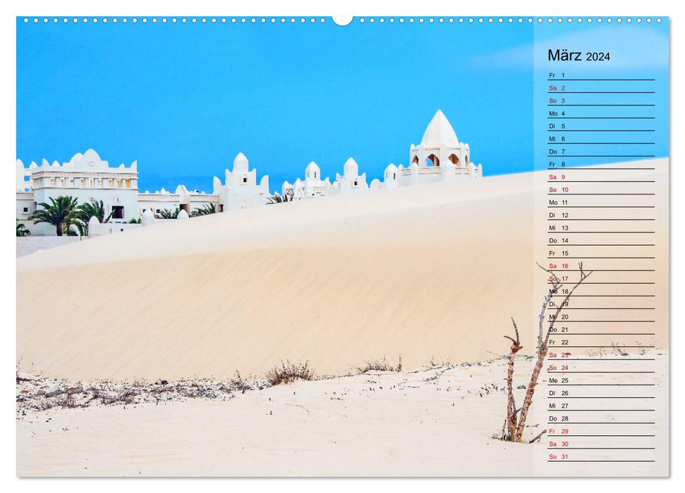 Traumhaftes Reiseziel - Boa Vista Urlaubsplaner (CALVENDO Wandkalender 2024)