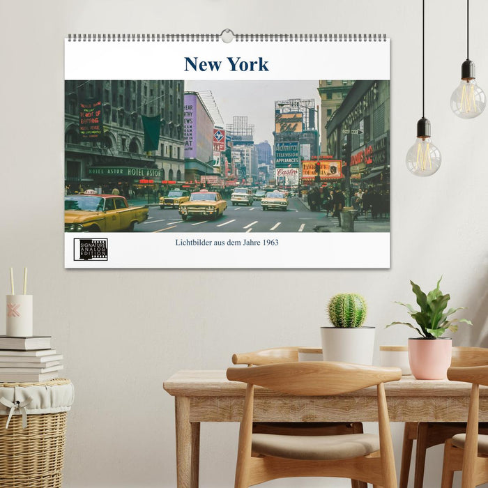 New York im Jahr 1963 (CALVENDO Wandkalender 2024)