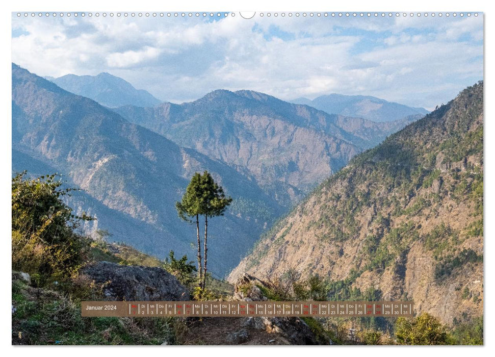 Eindrücke aus Nepal (CALVENDO Wandkalender 2024)