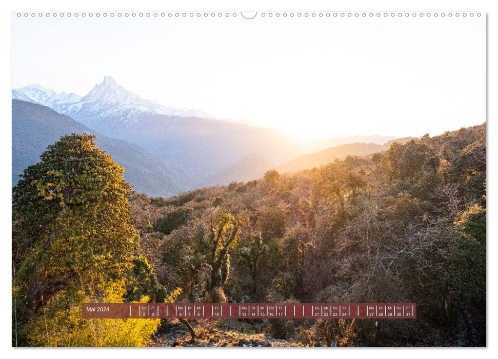 Eindrücke aus Nepal (CALVENDO Wandkalender 2024)