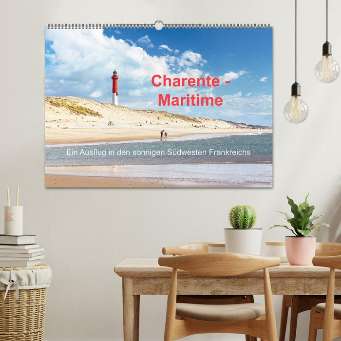 Charente-Maritime Ein Ausflug in den sonnigen Südwesten Frankreichs (CALVENDO Wandkalender 2024)