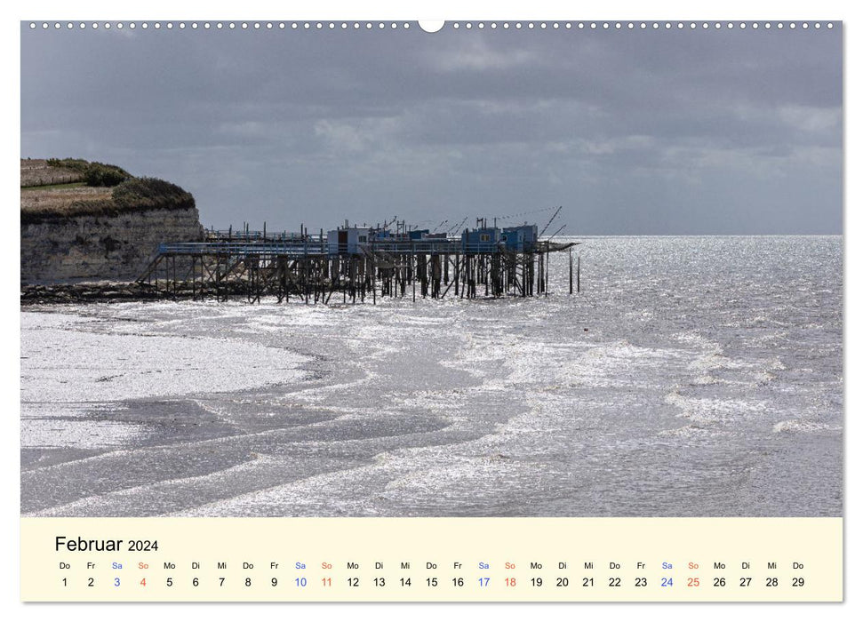 Charente-Maritime Ein Ausflug in den sonnigen Südwesten Frankreichs (CALVENDO Wandkalender 2024)