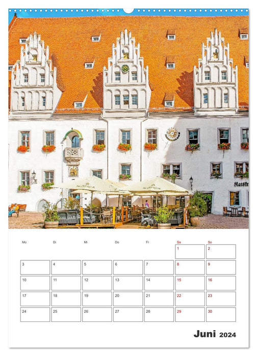 Meißen - älteste Stadt Sachsens (CALVENDO Wandkalender 2024)