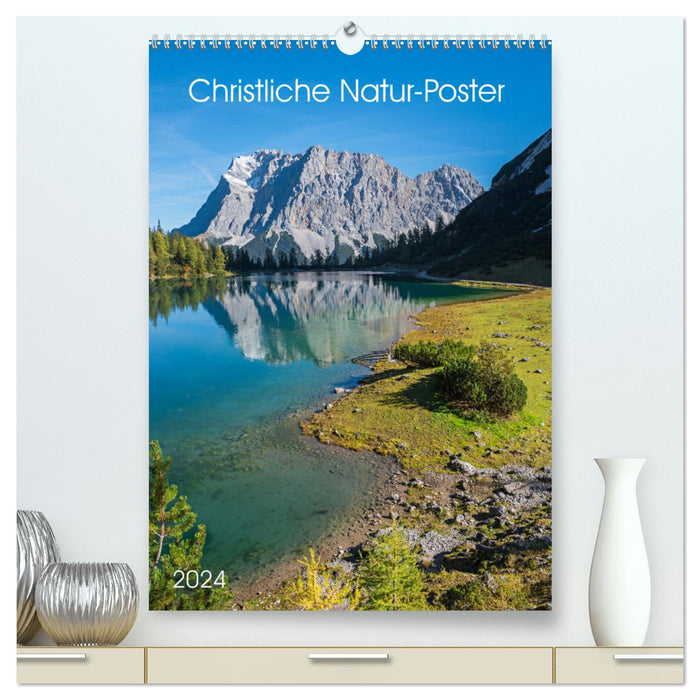 Christliche Natur-Poster 2024 (CALVENDO Premium Wandkalender 2024)