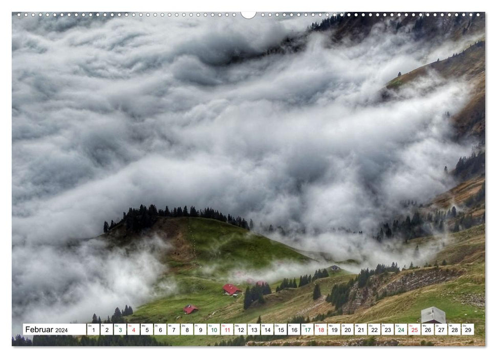 Aktiviere Sehnsüchte Reiseziele in der Schweiz (CALVENDO Premium Wandkalender 2024)
