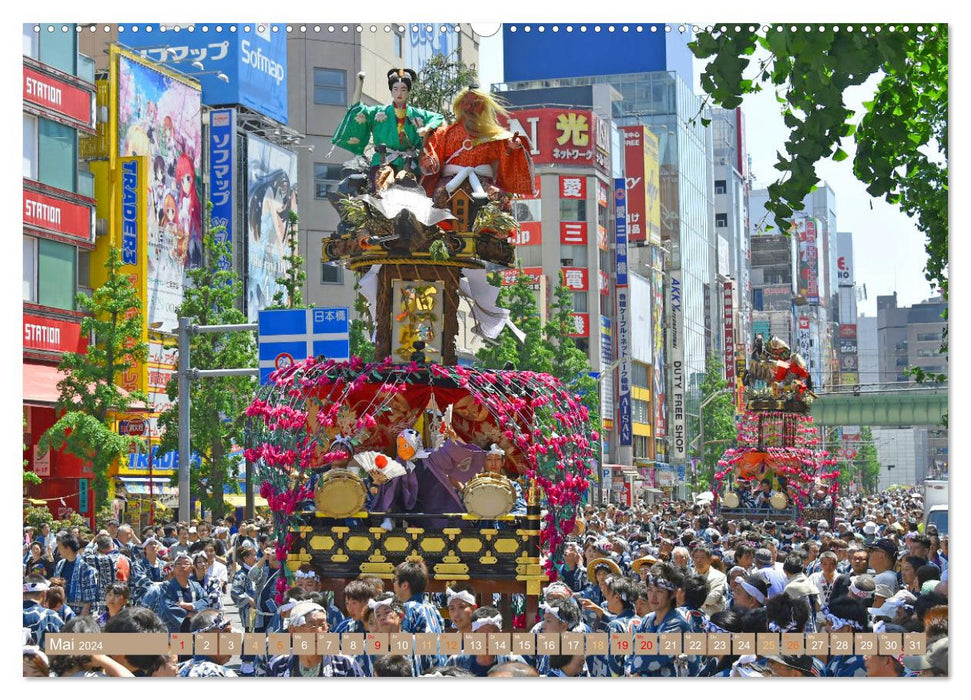 Fernweh und Traumziele: Tokio entdecken (CALVENDO Wandkalender 2024)