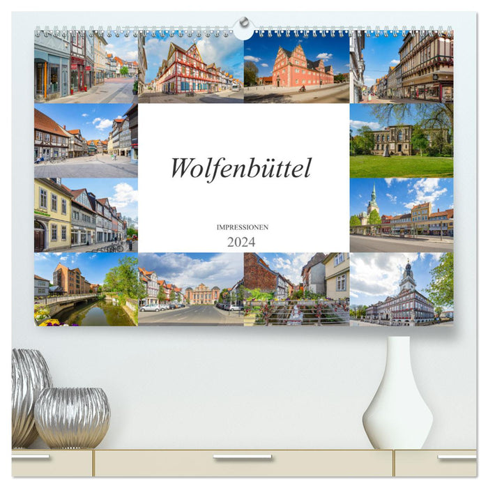 Wolfenbüttel Impressions (Calendrier mural CALVENDO Premium 2024) 