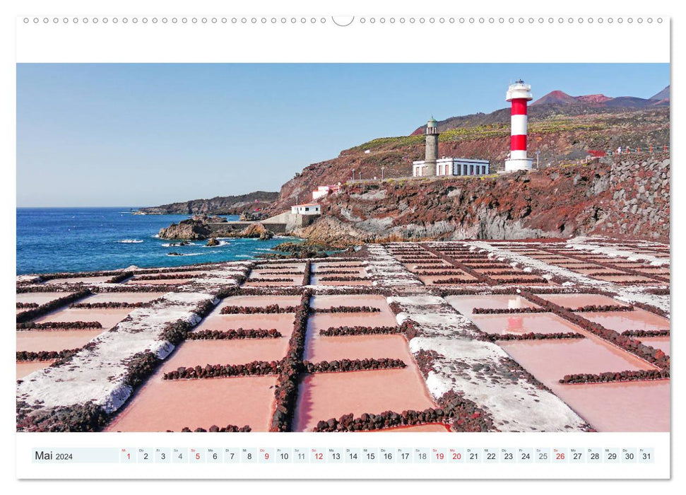 La Palma. Wandern, Flanieren und Genießen (CALVENDO Premium Wandkalender 2024)