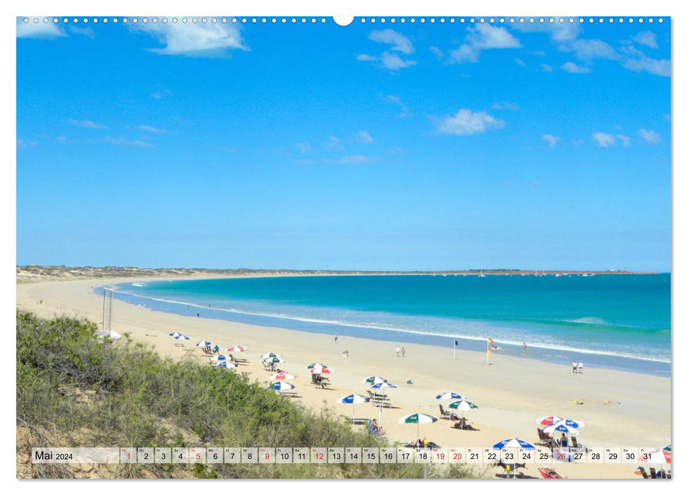 Australien - Australische Strände (CALVENDO Premium Wandkalender 2024)