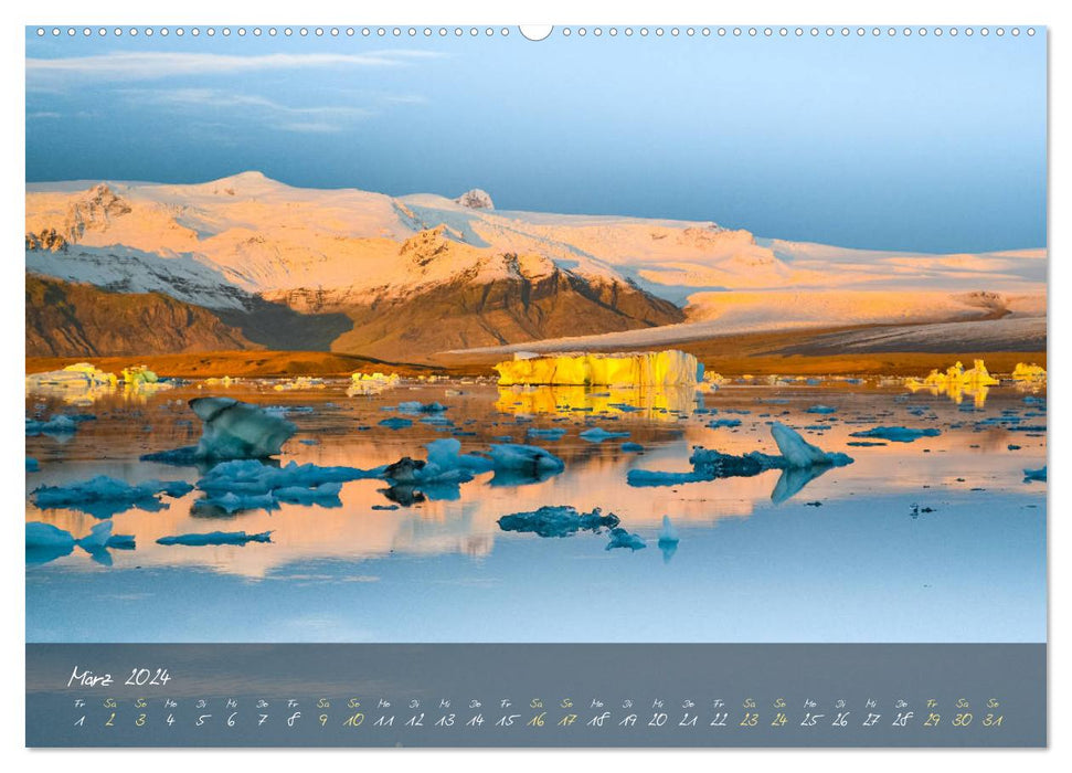 Wasser Welten - Reise um den Globus (CALVENDO Premium Wandkalender 2024)