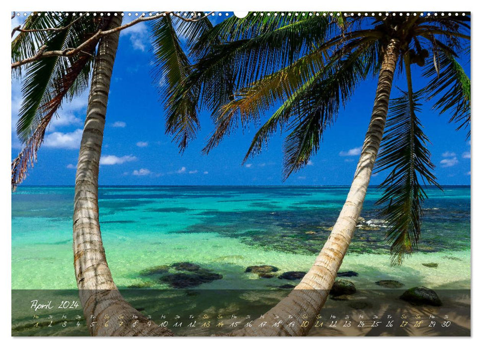 Wasser Welten - Reise um den Globus (CALVENDO Premium Wandkalender 2024)