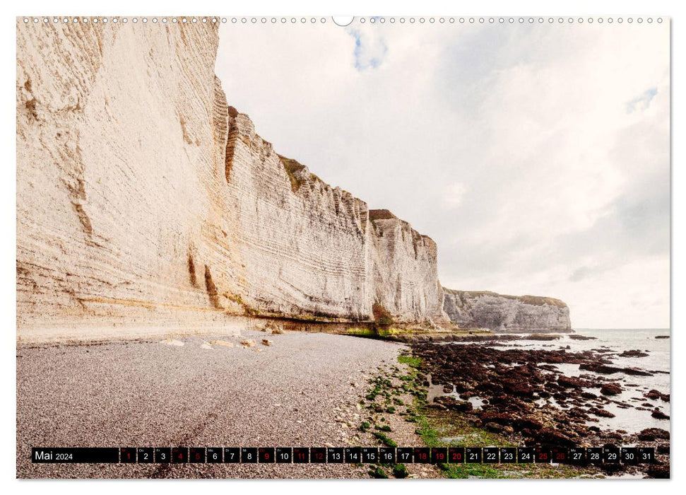 France - dream beaches &amp; rocky coasts (CALVENDO Premium Wall Calendar 2024) 
