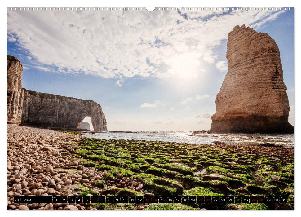 Frankreich - Traumstrände & Felsenküsten (CALVENDO Premium Wandkalender 2024)