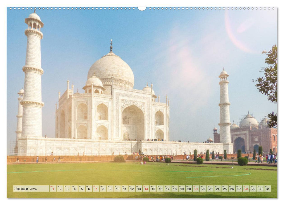 India - Impressive subcontinent (CALVENDO wall calendar 2024) 