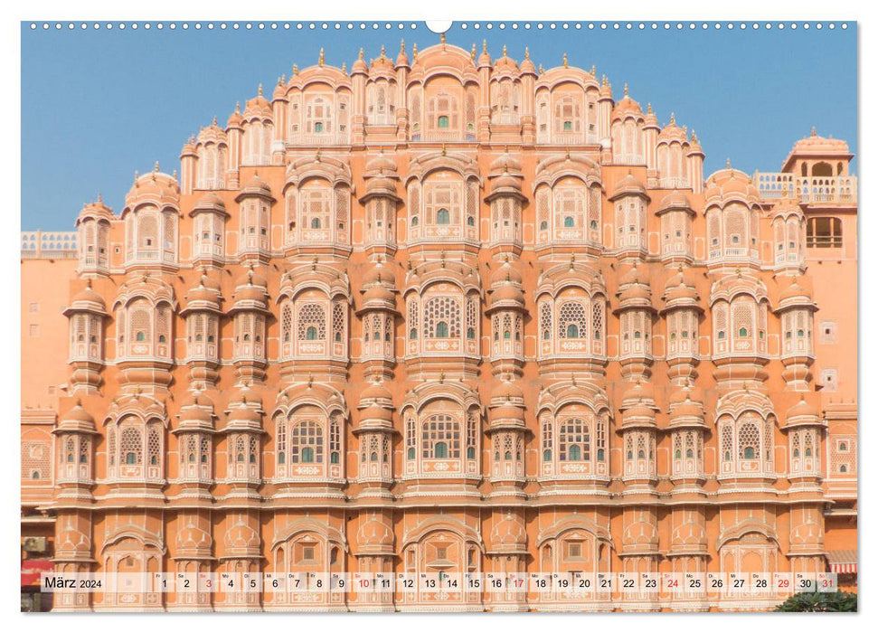 India - Impressive subcontinent (CALVENDO wall calendar 2024) 