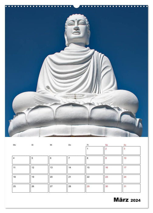 Nha Trang - fascinating holy sites (CALVENDO Premium Wall Calendar 2024) 