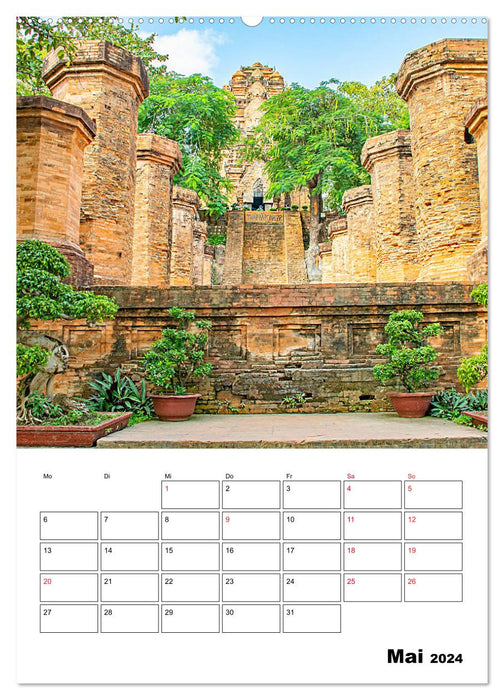 Nha Trang - faszinierende heilige Stätten (CALVENDO Premium Wandkalender 2024)