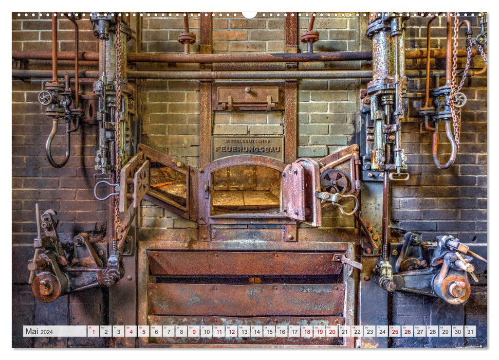 Forgotten technology - switched off and shut down (CALVENDO wall calendar 2024) 