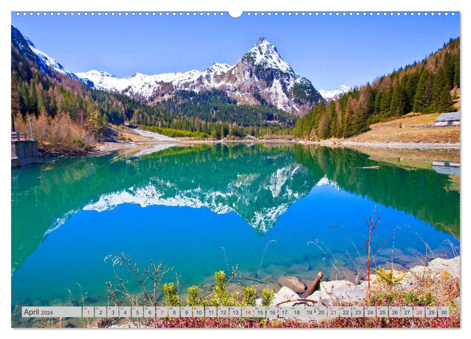 Riedingtal Nature Park (CALVENDO wall calendar 2024) 