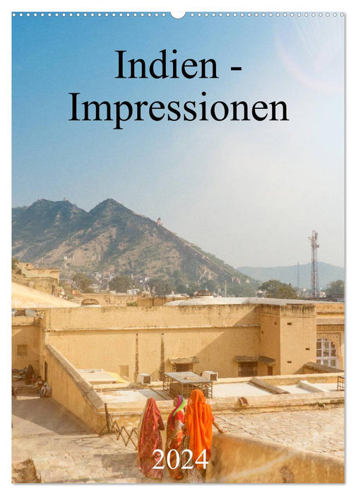 Indien - Impressionen (CALVENDO Wandkalender 2024)